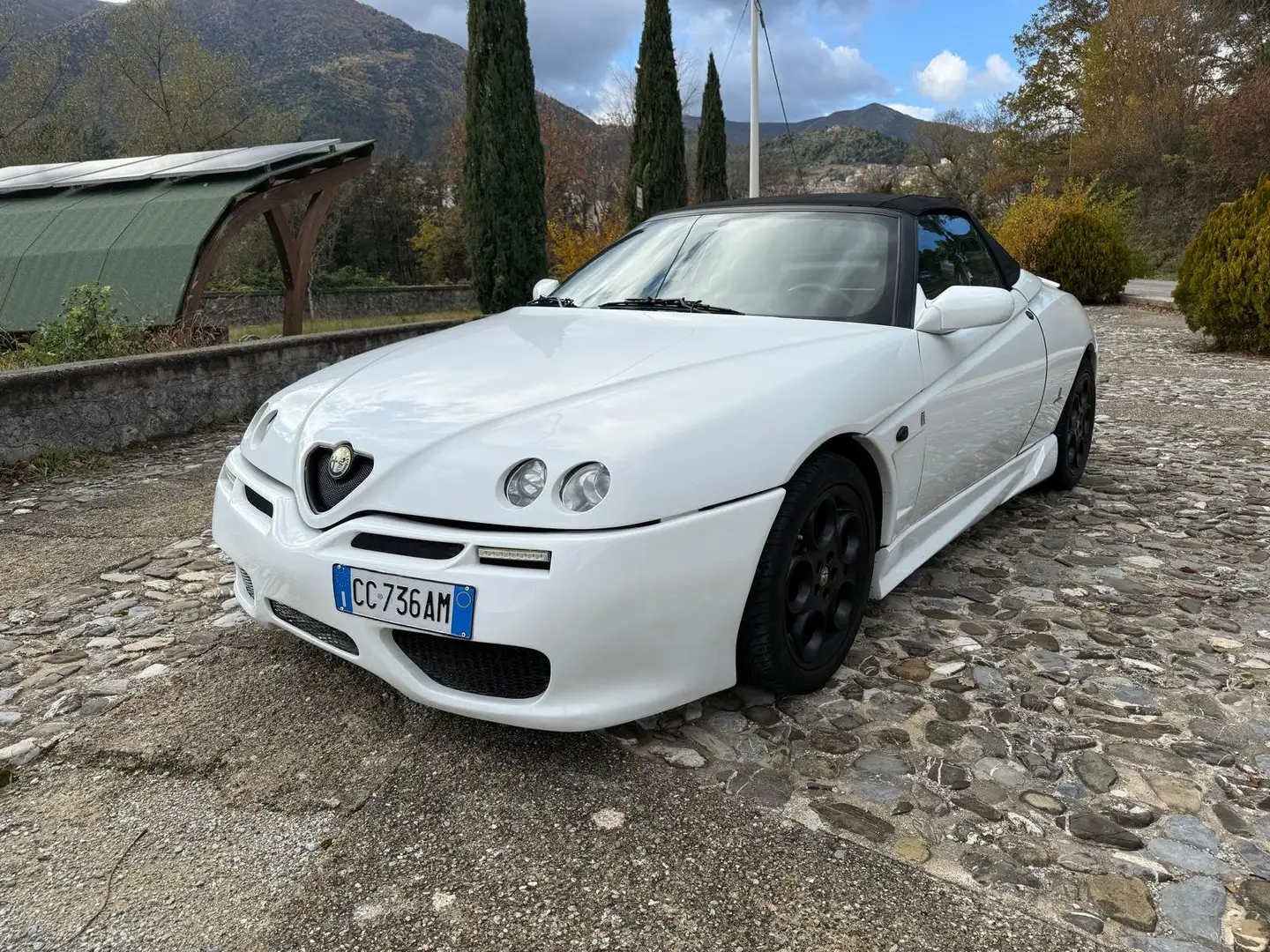 Alfa Romeo Spider 2.0 ts 16v L 150cv Zender Body Kit -Clima-87.000 K White - 2