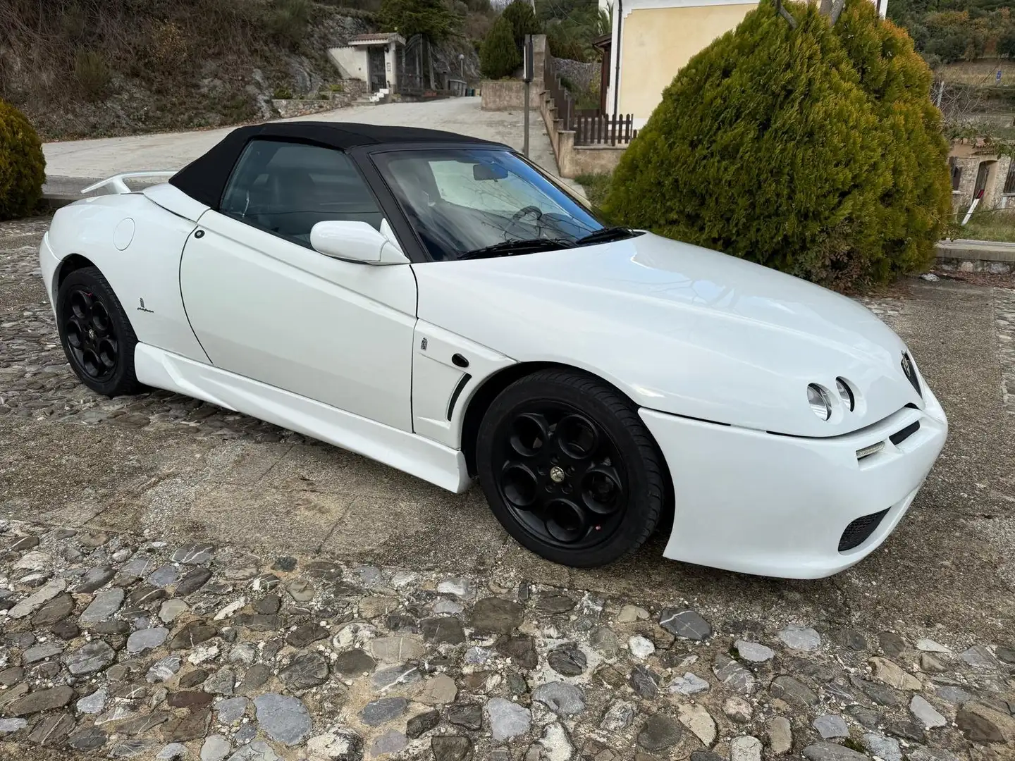 Alfa Romeo Spider 2.0 ts 16v L 150cv Zender Body Kit -Clima-87.000 K White - 1