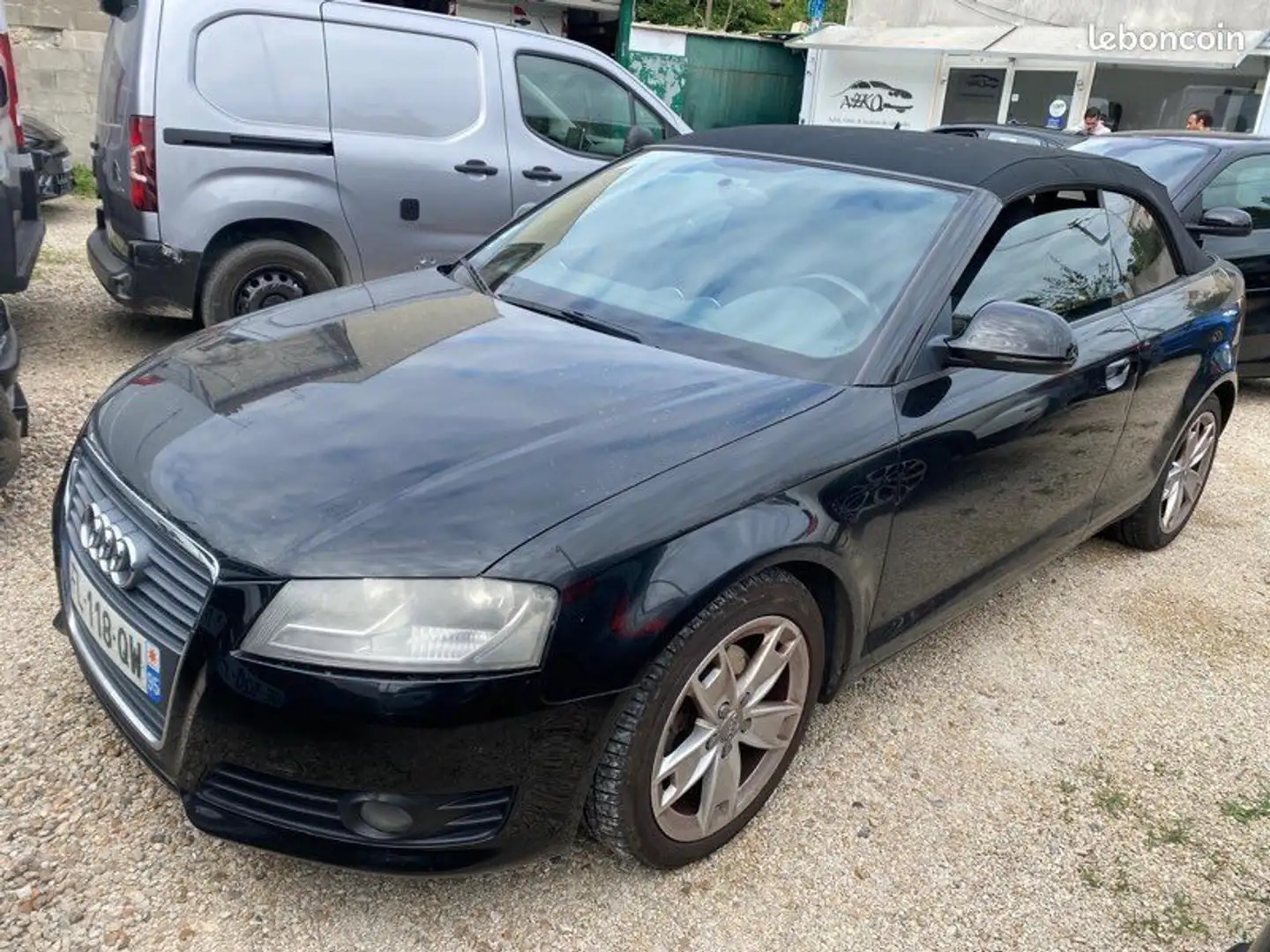 Audi A3 2.0 140 cabriolet Noir - 1