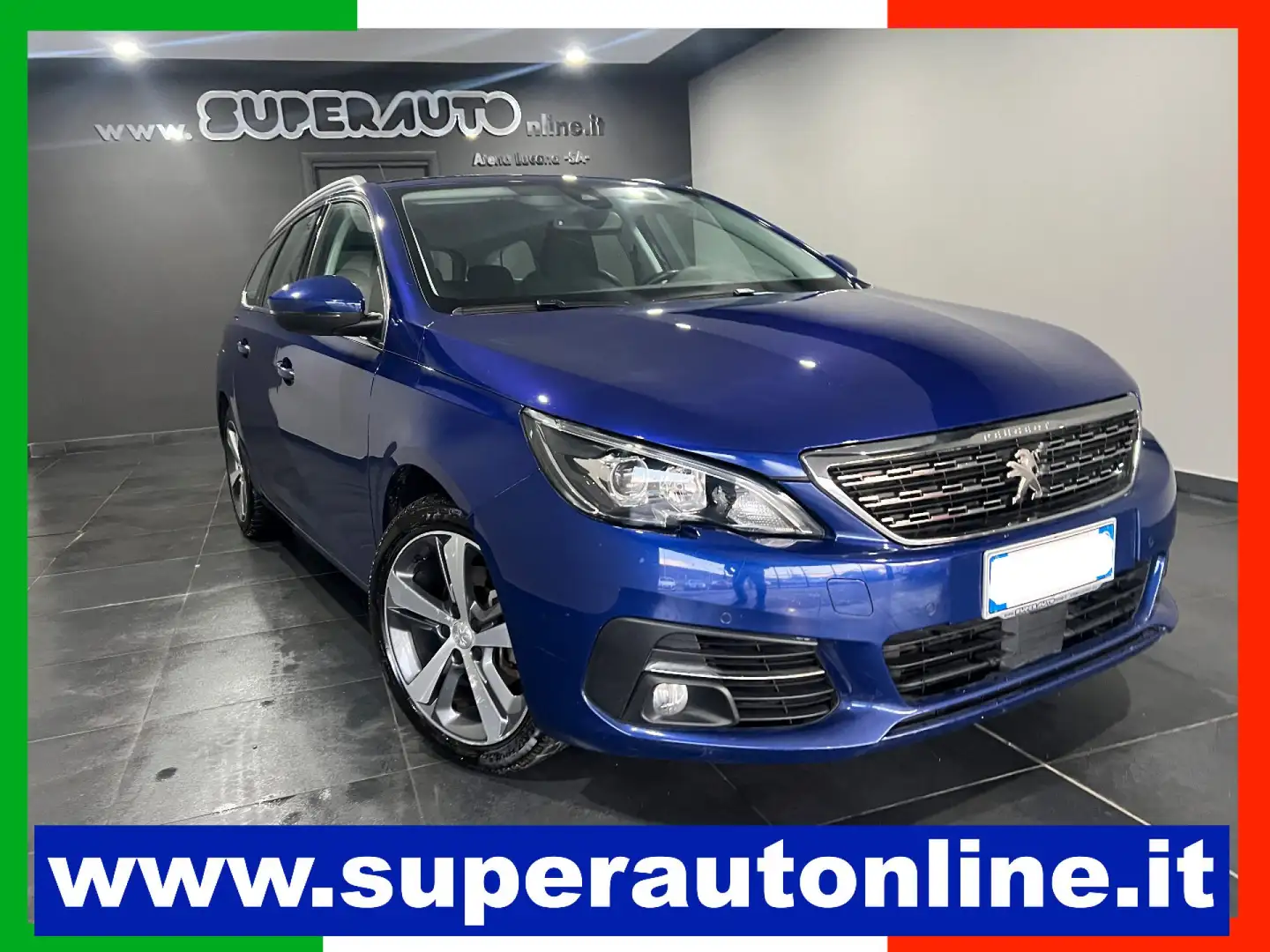 Peugeot 308 BlueHDi 130 S&S EAT6 SW Allure Blu/Azzurro - 1