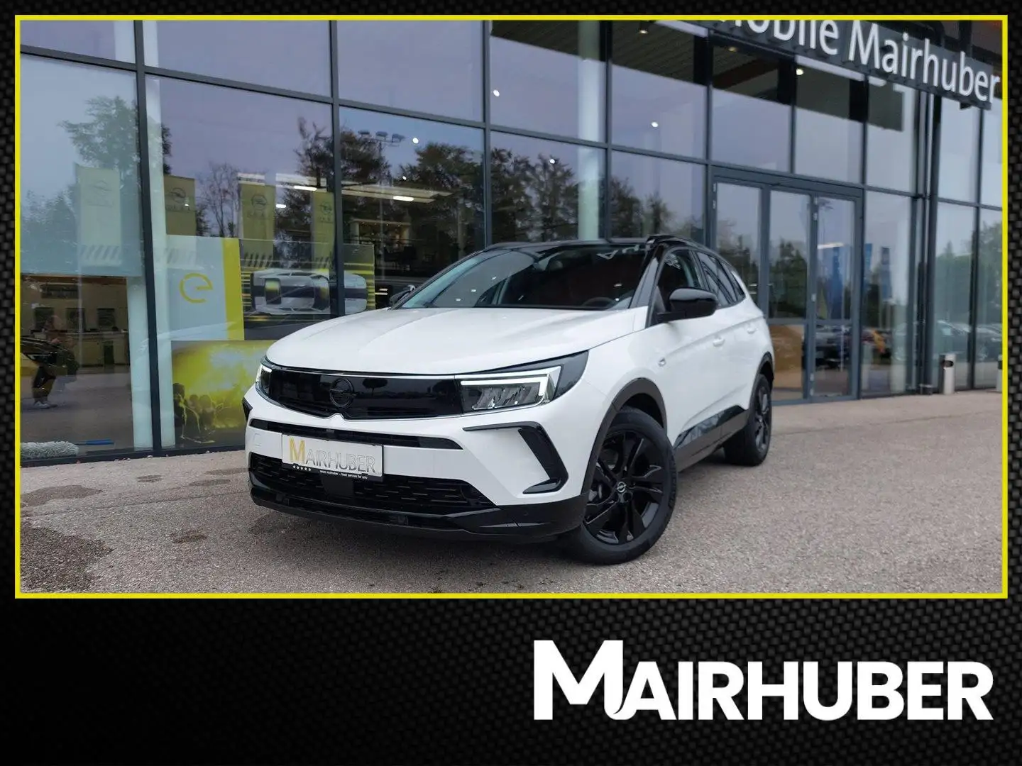 Opel Grandland 1.2 DI Turbo MHEV GS Aut. Weiß - 1
