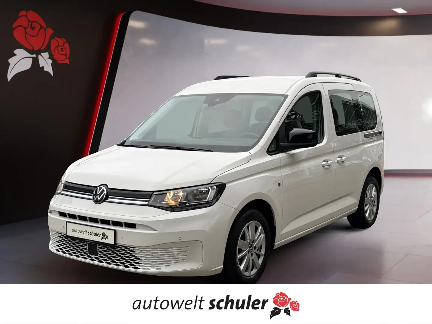Volkswagen Caddy 1,5 TSI DSG Life Navi Climatronic Weiß - 1