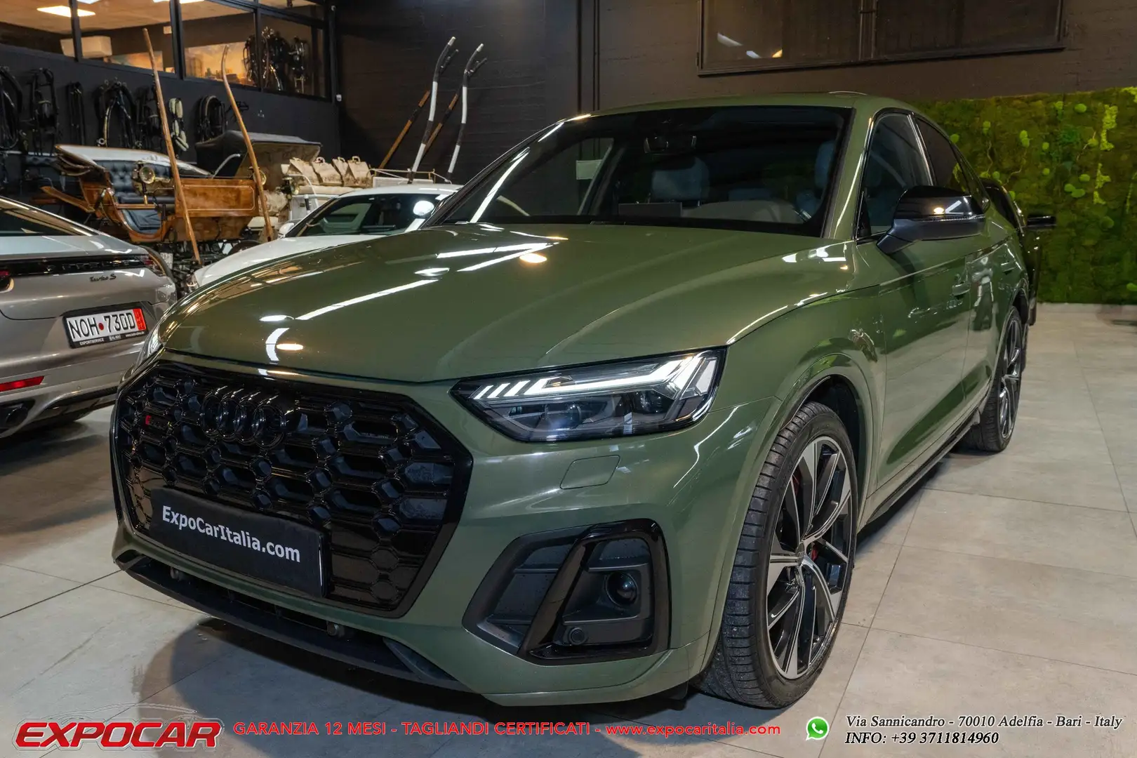 Audi SQ5 Sportback 3.0 tdi mhev 48V Sport quattro tiptronic Groen - 2