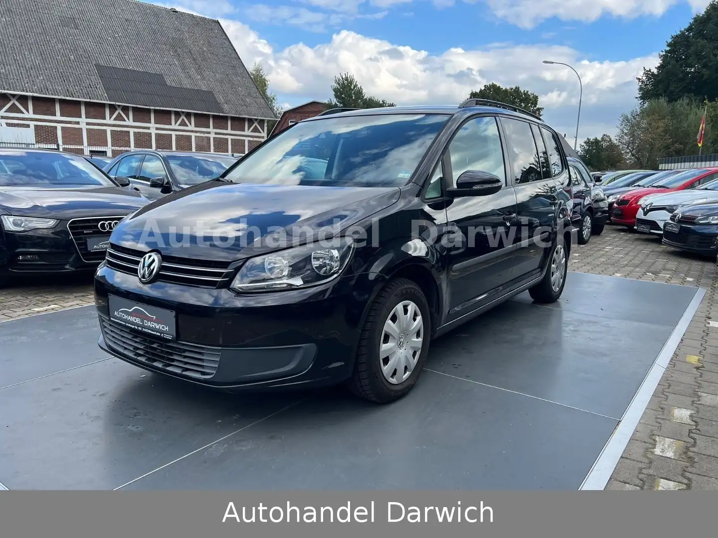 Volkswagen Touran Trendline BMT 1.2 Klima S.Heft Schwarz - 1