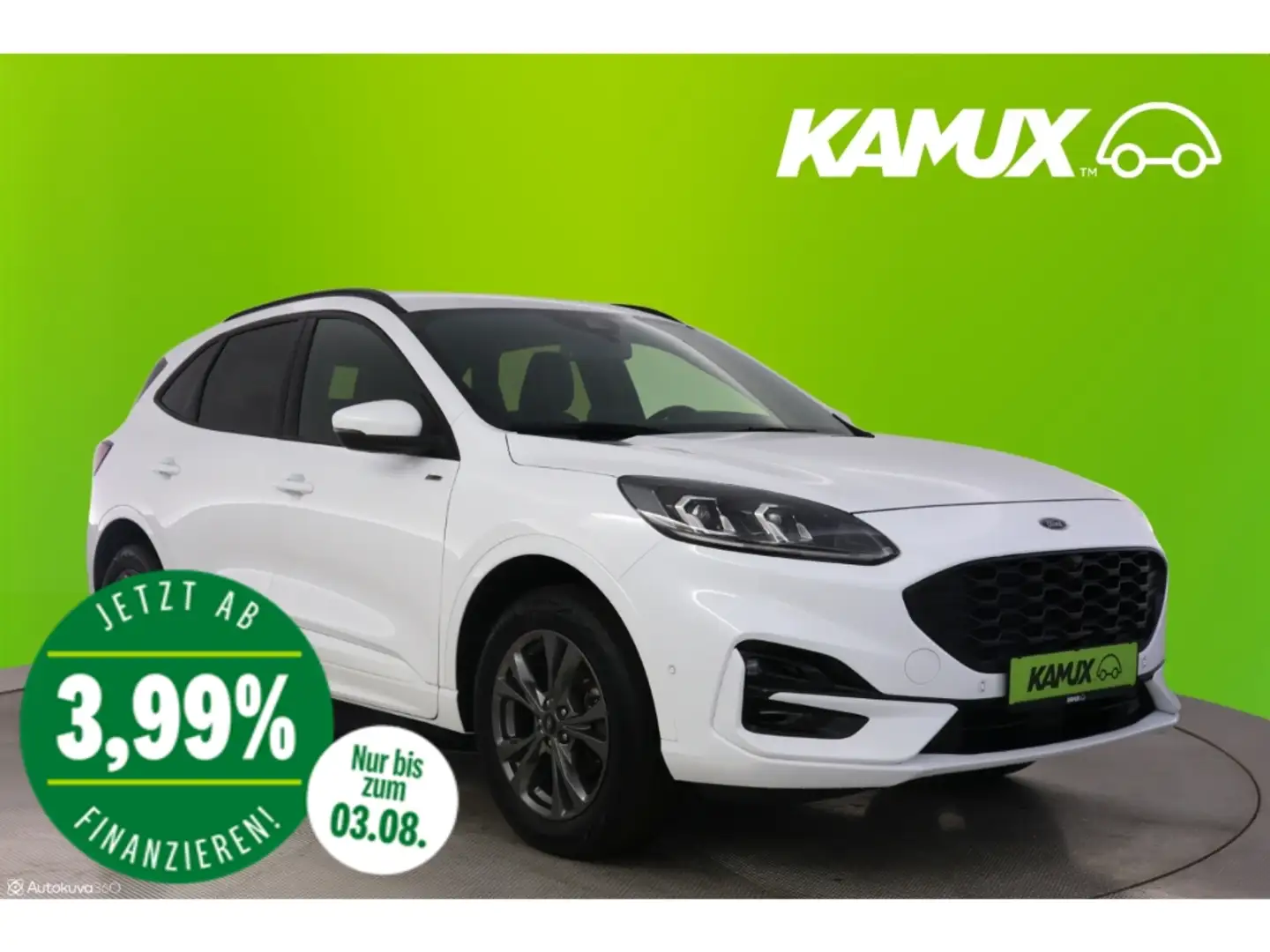 Ford Kuga 2.5Duratec Aut.ST-Line X+LED+NAVI+VIRTUAL Blanc - 1
