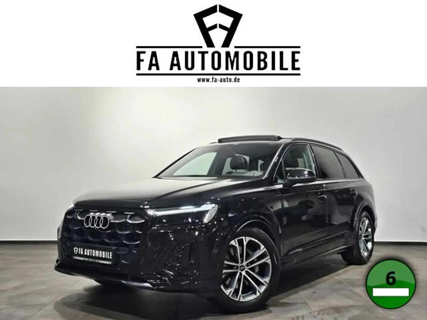 Audi Q7 45 TDI 2x S Line Black 7.Sitz Pano Matrix VOL Чёрный - 1