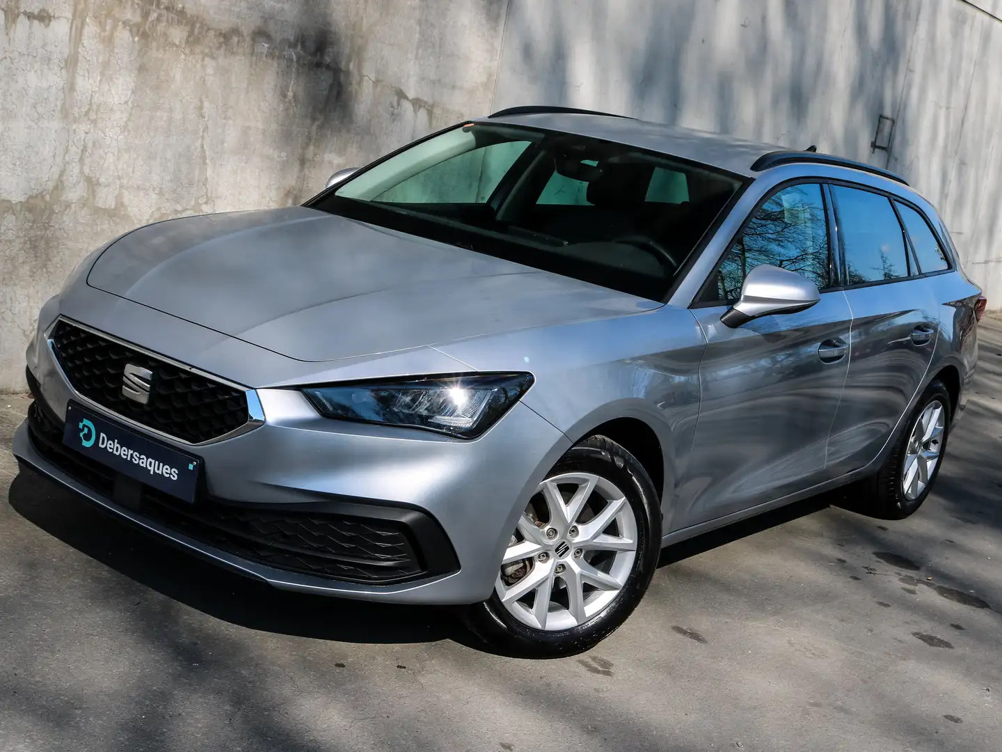 SEAT Leon ST 1.0 eTSI DSG orig TREKHAAK Parksens 3J garantie Zilver - 2