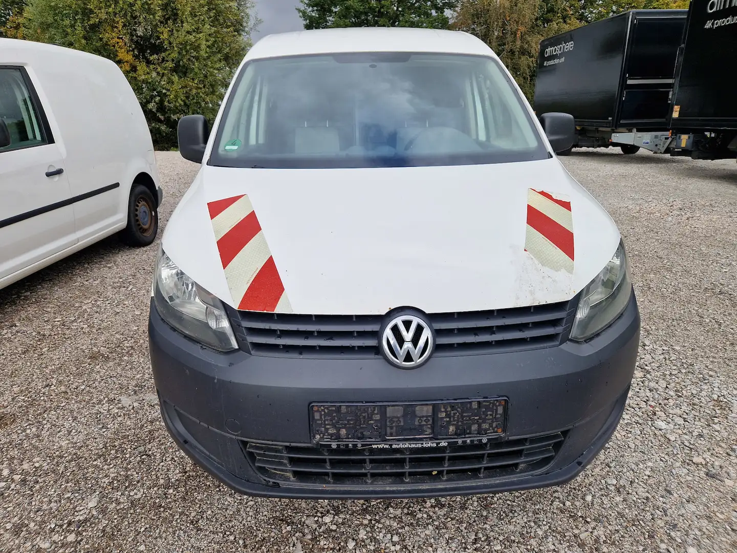 Volkswagen Caddy 1.6 TDI Kasten Klima/AHK/Flügeltüren Bianco - 2