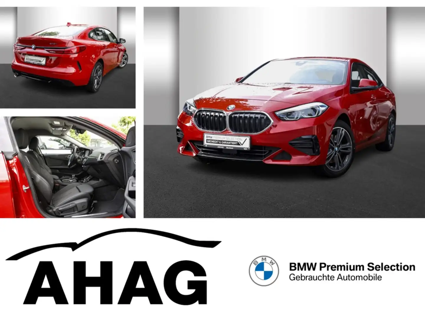 BMW 218 i Gran Coupe Sport Line Head-Up Komfortzugang Rot - 1