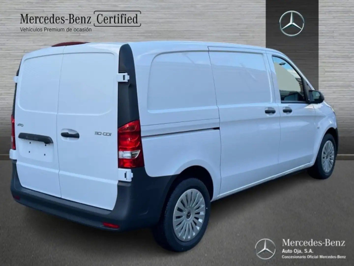 Mercedes-Benz Vito Furgón 110CDI Pro Compacta Wit - 2