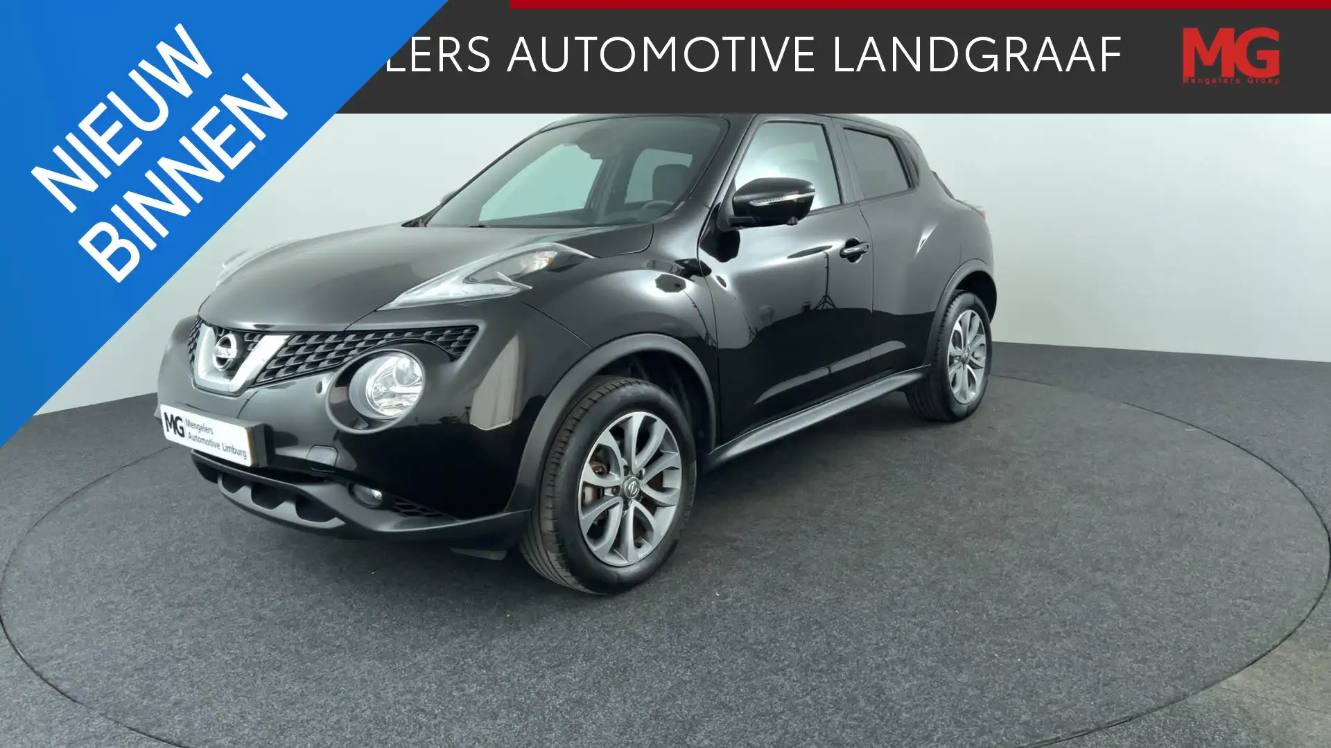 Nissan Juke 1.6 Tekna Zwart - 1