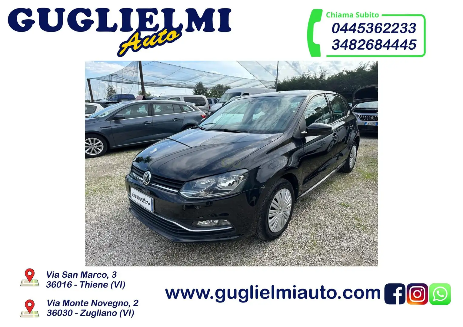Volkswagen Polo Polo 1.2 TSI 5p. Comfortline BlueMotion Technology Negro - 1