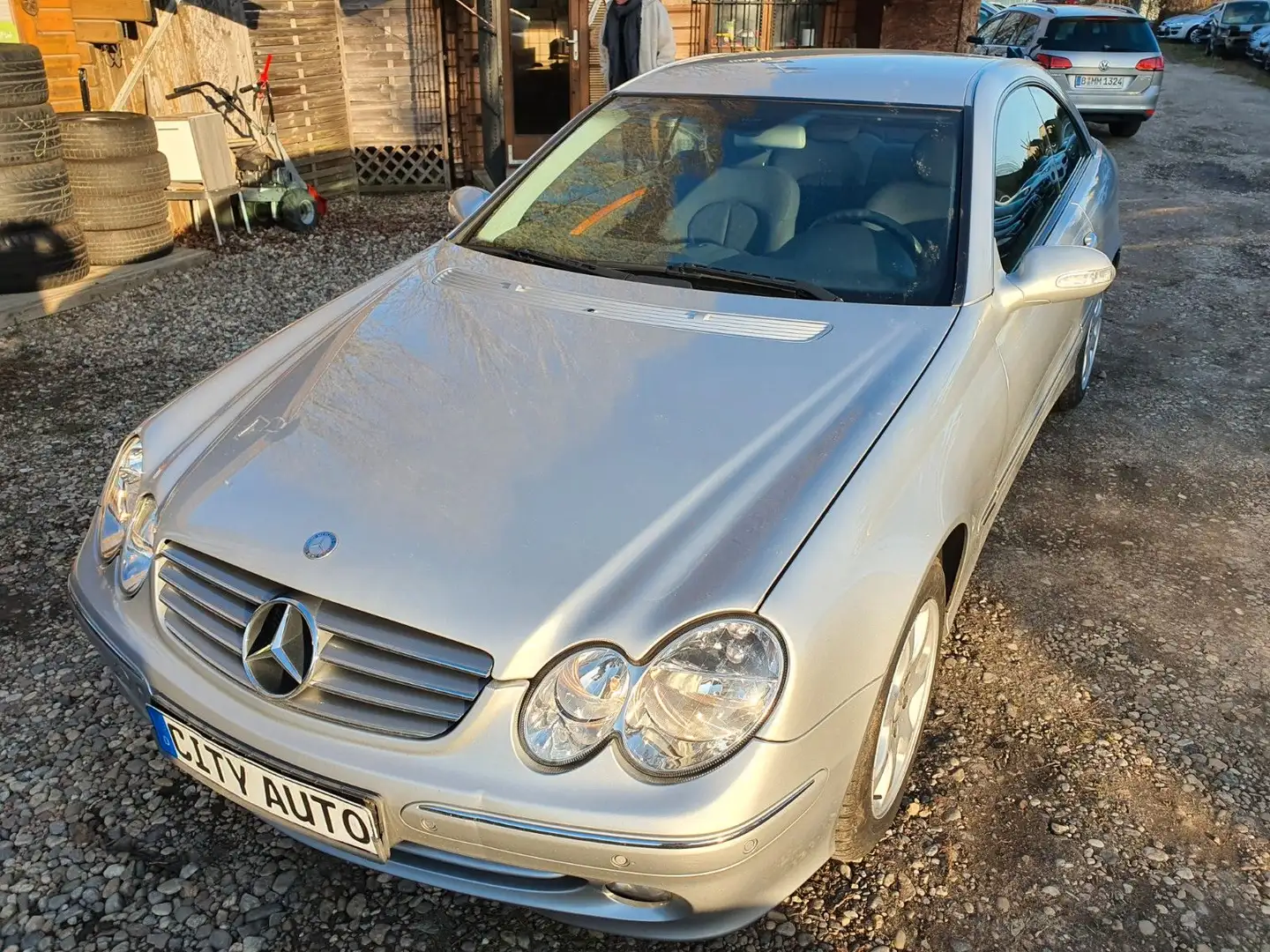 Mercedes-Benz CLK 200 CLK Coupe CLK 200 Kompressor Silber - 1