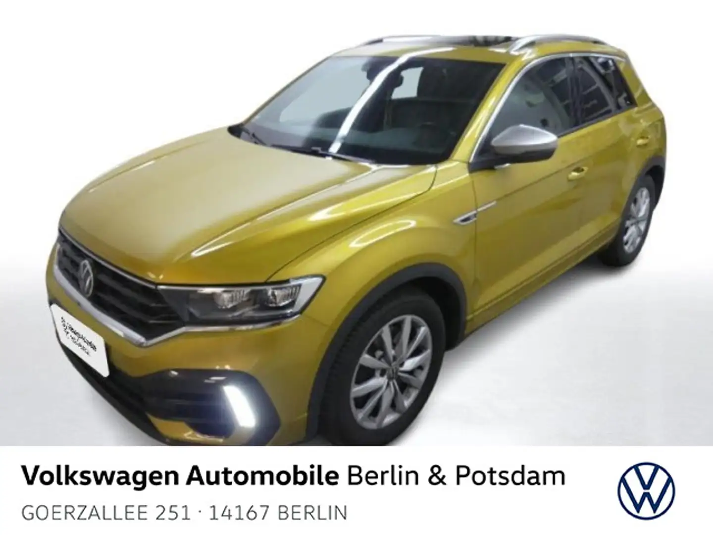 Volkswagen T-Roc T-ROC R 2.0 TSI DSG 4Motion Navi Kamera SHZ Gelb - 1