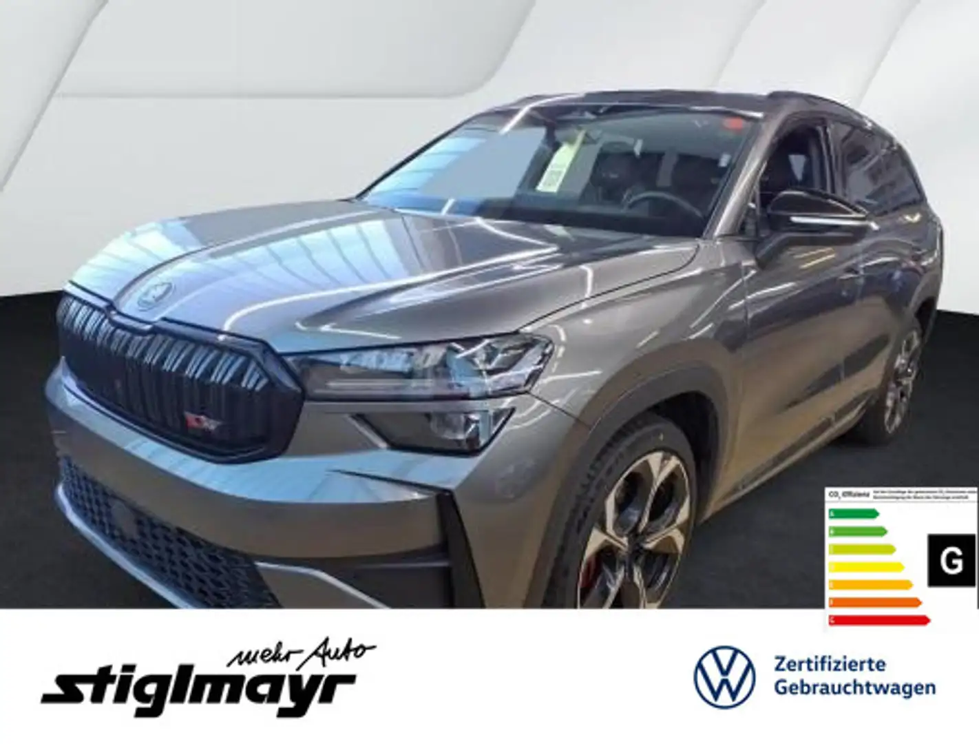 Skoda Kodiaq RS 2.0 TSI 4x4 AHK+HUD+PANO+STANDHZG Grau - 1