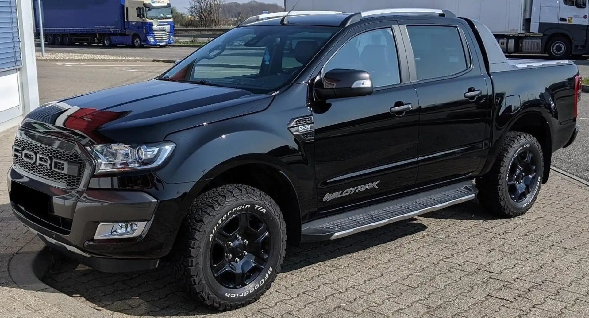 Ford Ranger Ranger 3.2 tdci double cab Wildtrak 200cv auto Schwarz - 1