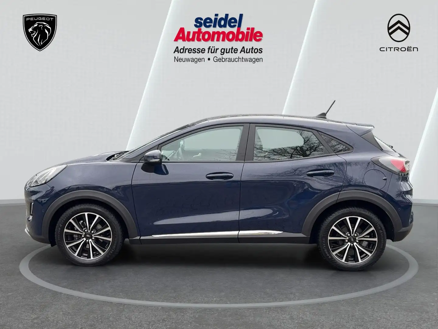 Ford Puma 1.0 EcoBoost Mild Hybrid Titanium, 1.HD Blau - 2