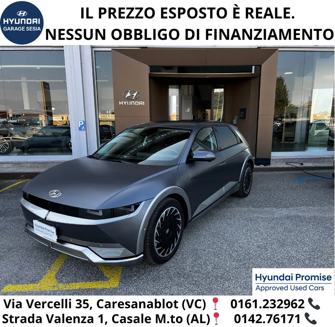 Hyundai IONIQ 5 Ioniq 5 77.4 kWh Evolution + Smart Design Pack Grigio - 1