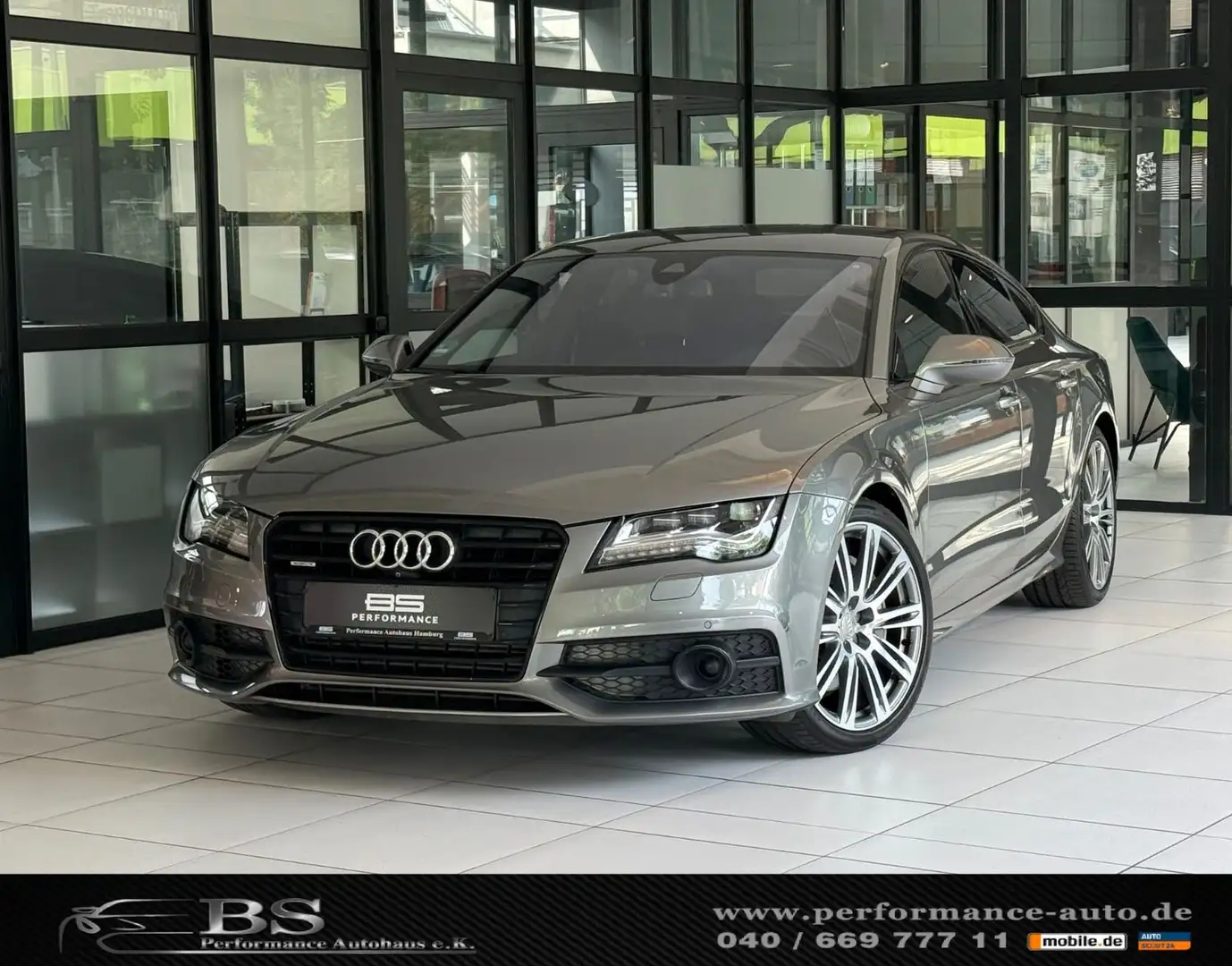 Audi A7 3.0 TDI |S-LINE PLUS|ACC|NAVI|360°|LED|87.TKM Grau - 1