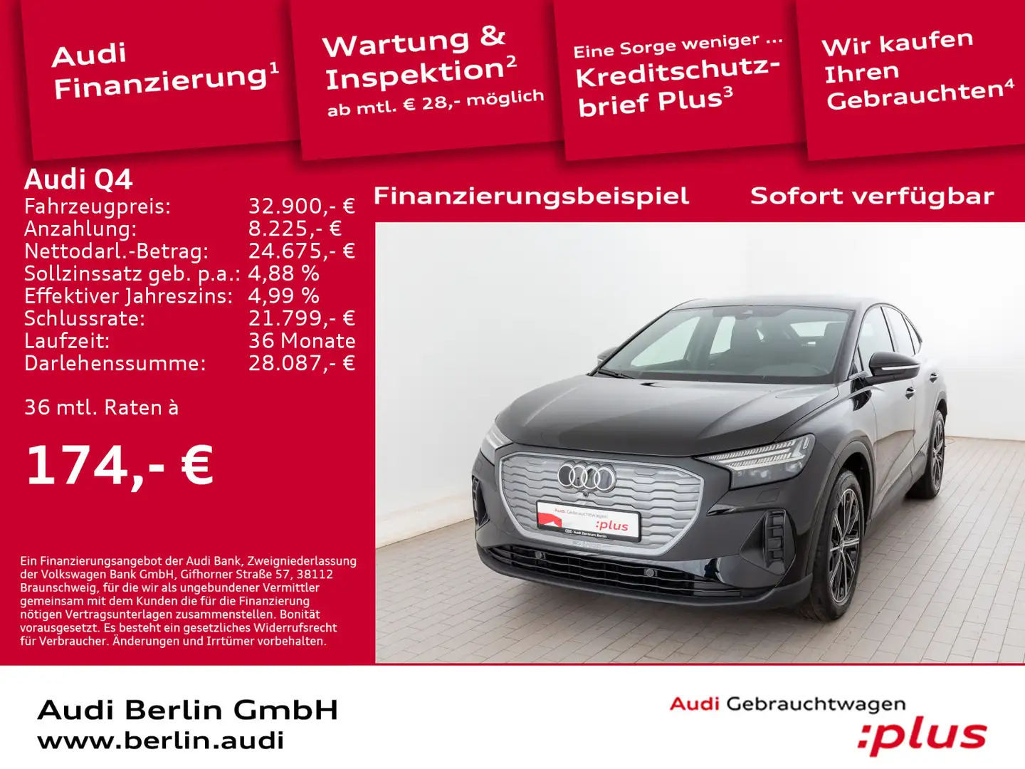 Audi 35 e-tron Sportback VIRTUAL SITZHZG MATRIX Negro - 1