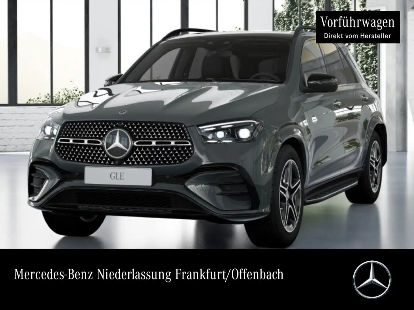 Mercedes-Benz GLE 450 d 4M AMG+NIGHT+PANO+360+AHK+MULTIBEAM+20" Gris - 1