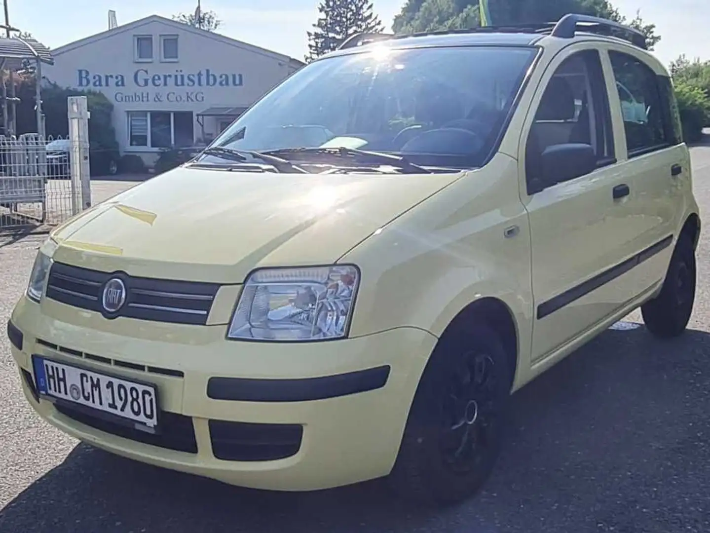 Fiat Panda 1.2  /TÜV Neu/Panorama/Wunderschön Jaune - 2