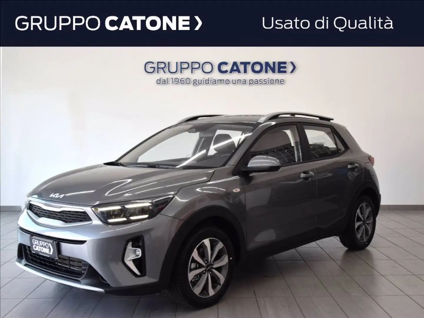 Kia Stonic 1.2 dpi Style 84cv Grigio - 1