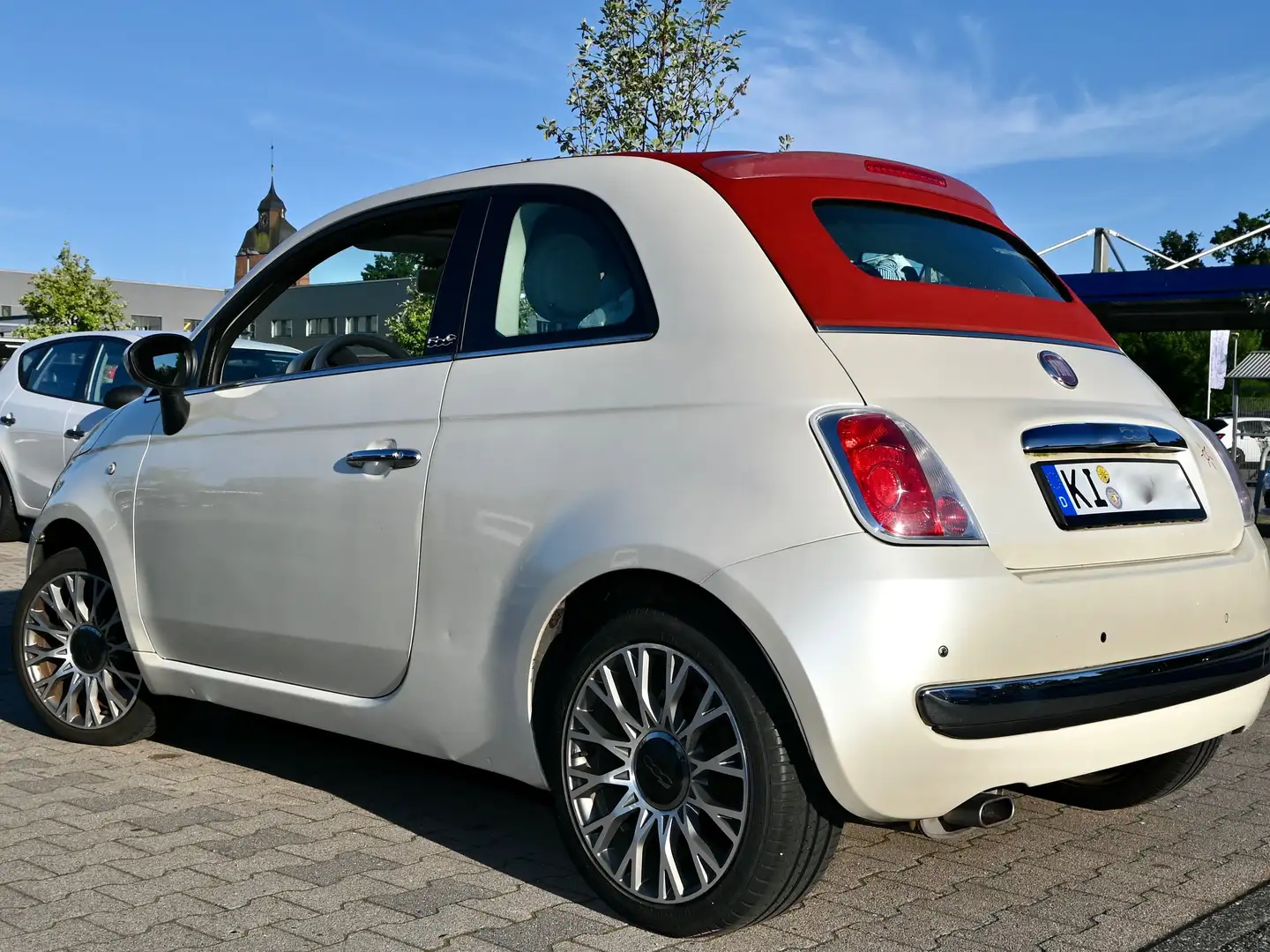 Fiat 500C 500 C Weiß - 1