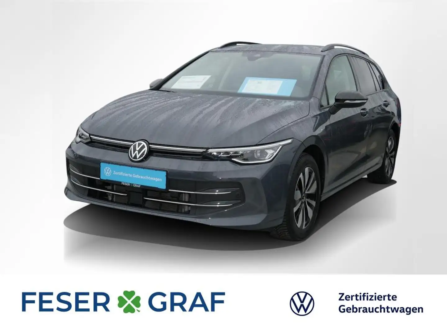 Volkswagen Golf 8 Var. 1.5 TSI Goal AHK Navi RüKa Sitzh. Grau - 1