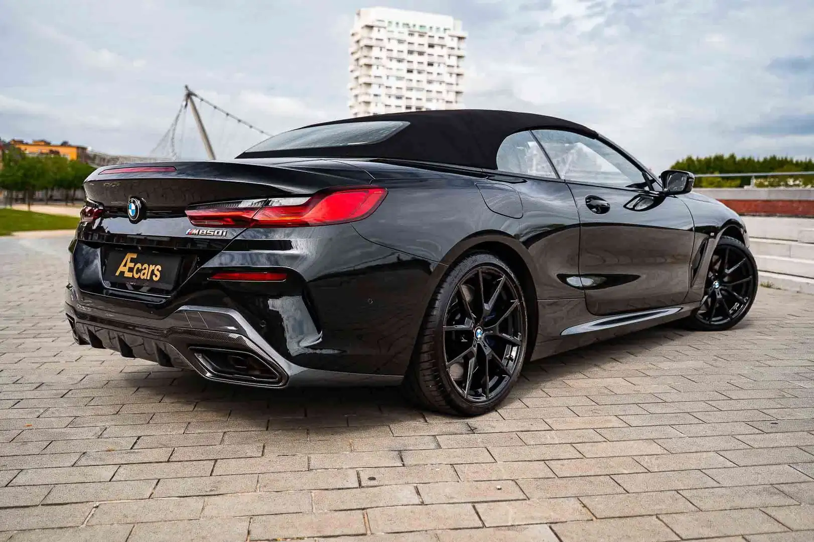 BMW M850 i XDRIVE / CABRIOLET / CARBON / BELGIAN / FULL Noir - 2