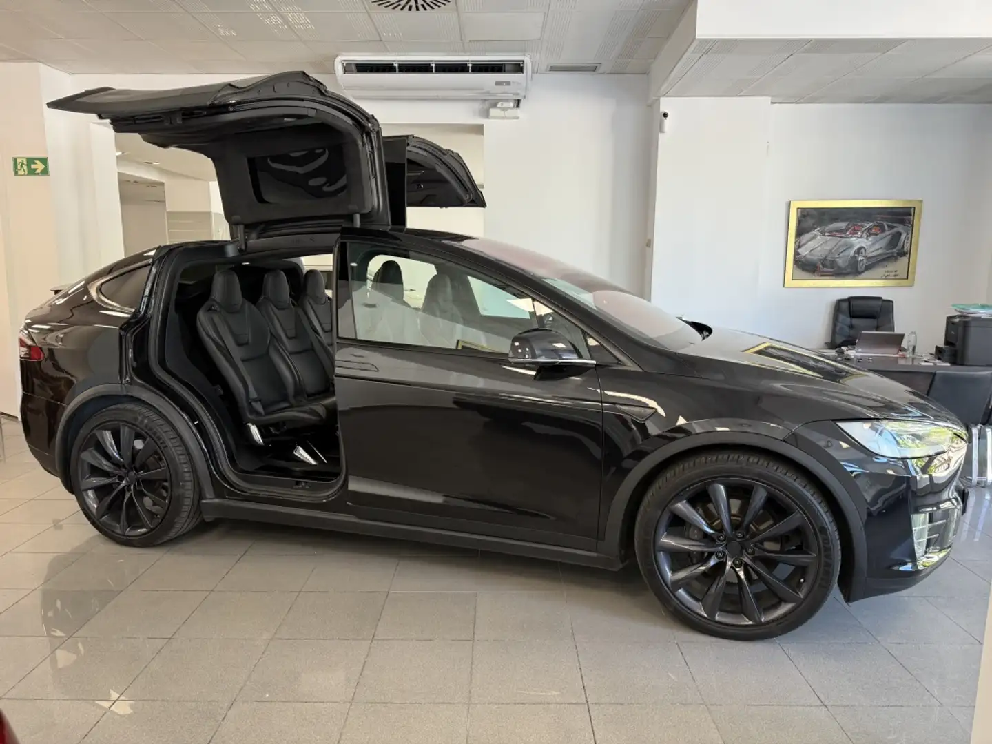 Tesla Model X 90D AWD Negru - 1
