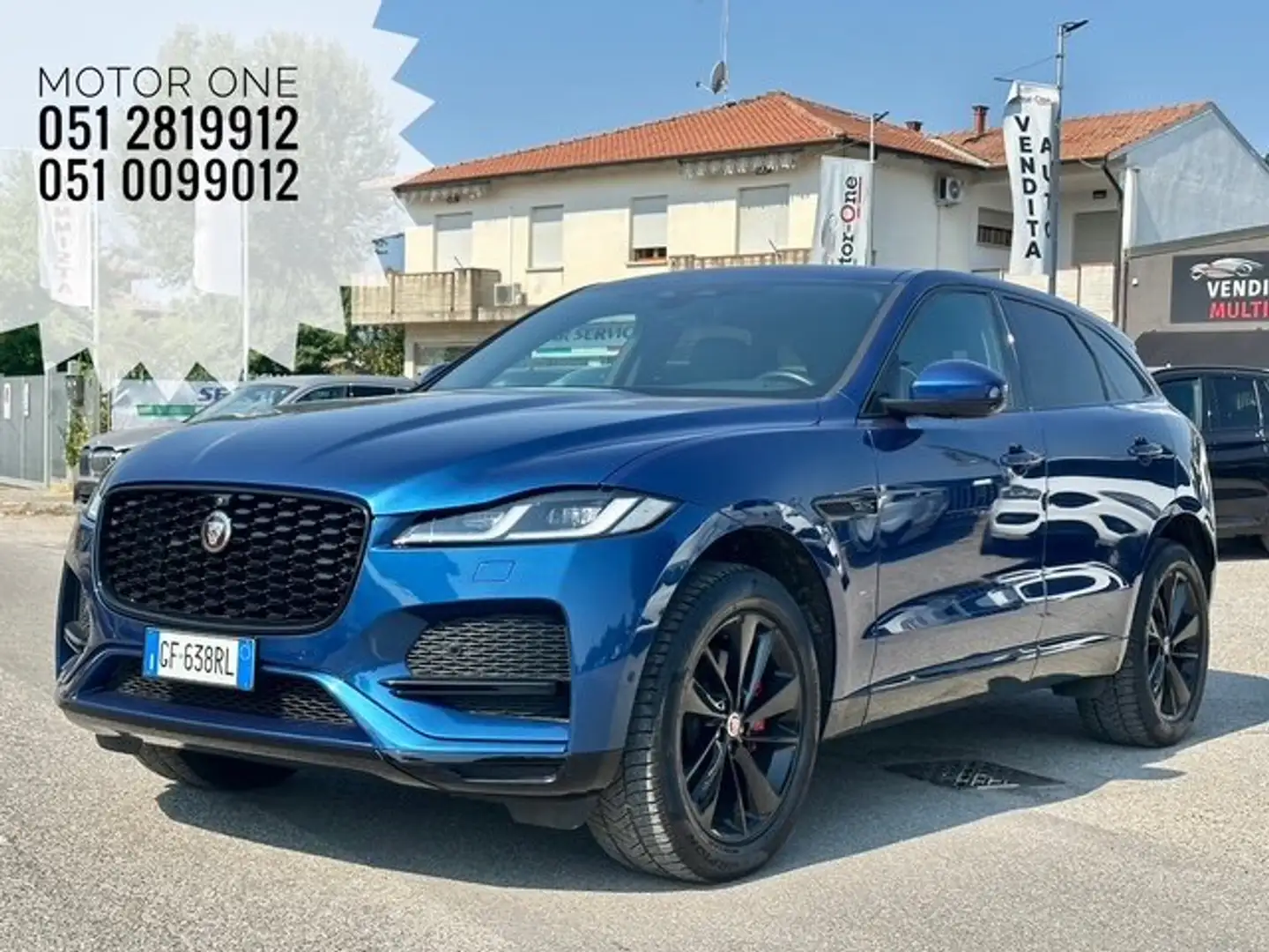Jaguar F-Pace AUTOCARRO 5 POST 2.0d i4 mhev SE awd 163cv auto Blu/Azzurro - 1