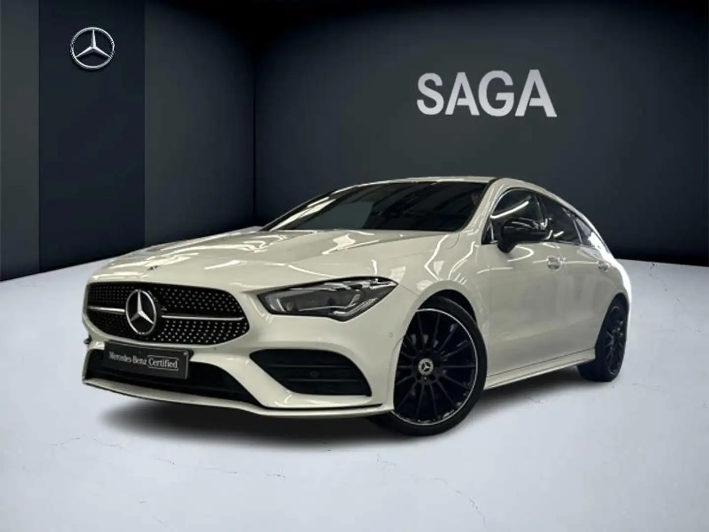 Mercedes-Benz CLA 180 180 d SB Pack AMG Night Blau - 1