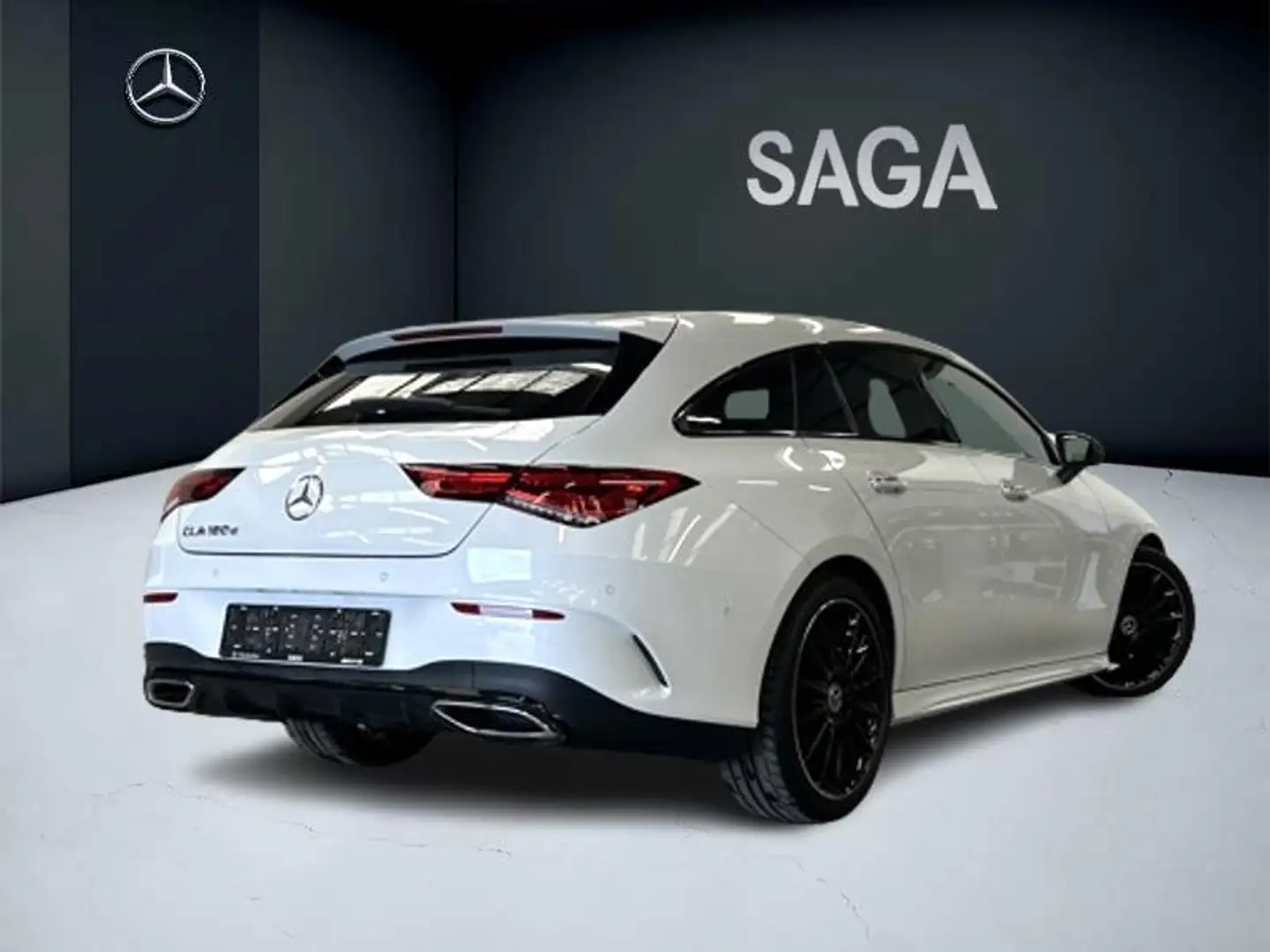 Mercedes-Benz CLA 180 180 d SB Pack AMG Night Blau - 2