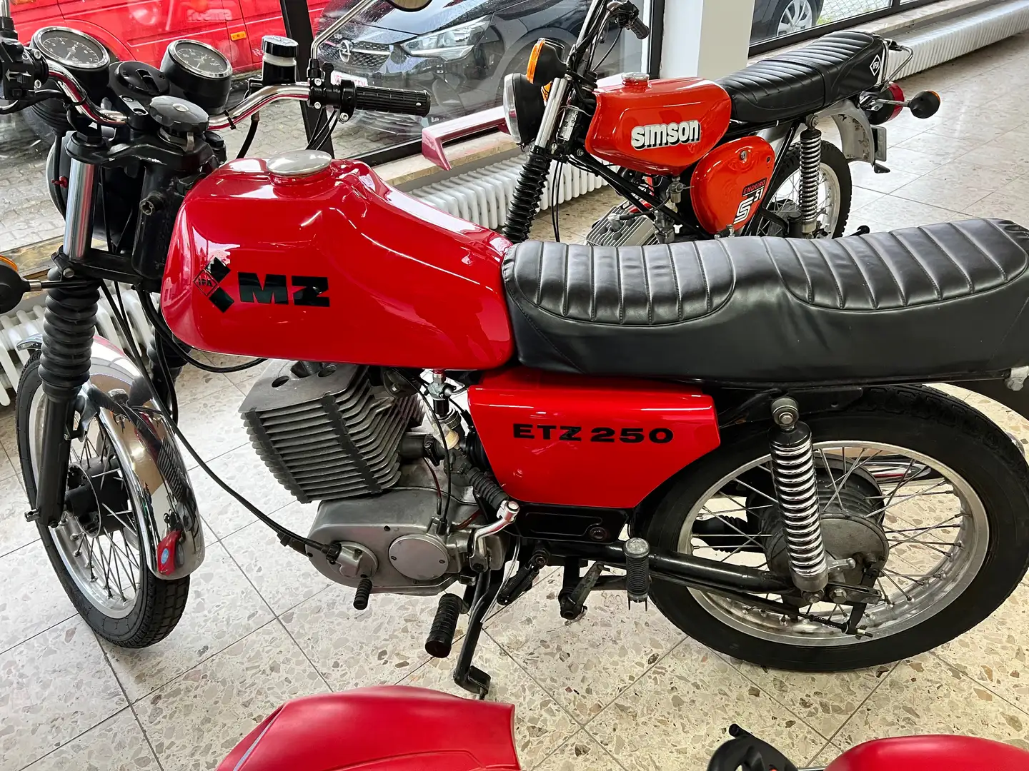 MZ ETZ 250 Piros - 1