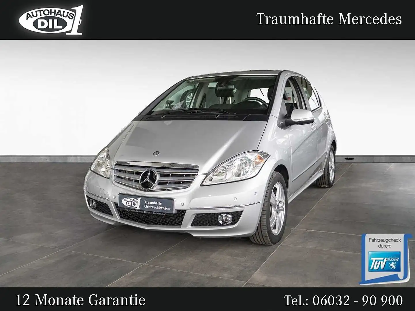 Mercedes-Benz A 180 Avantgarde *SHZ*TEMPOMAT*LAMELLENDACH* Silber - 1