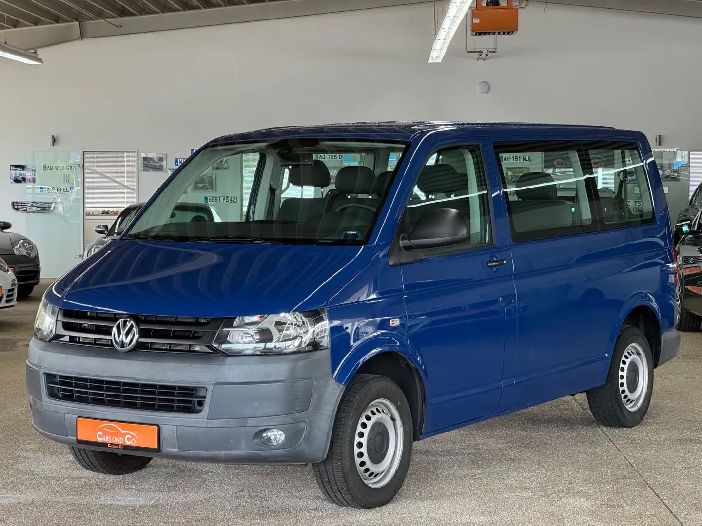 Volkswagen T5 Caravelle 9 Sitz *KLIMA*PDC*TEM*19%* Bleu - 1
