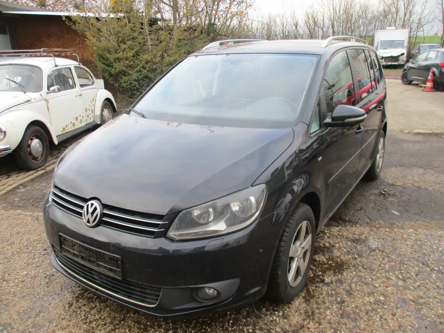 Volkswagen Touran Cup BMT-Navi-Euro-5-Klima-Alu Noir - 1