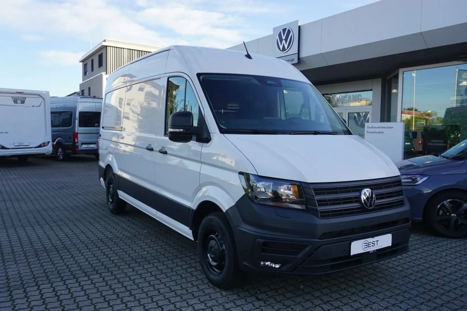 Volkswagen Crafter 35 Kasten 2.0 l TDI *MFK*PDC*GRA*KLIMA* Blanc - 2