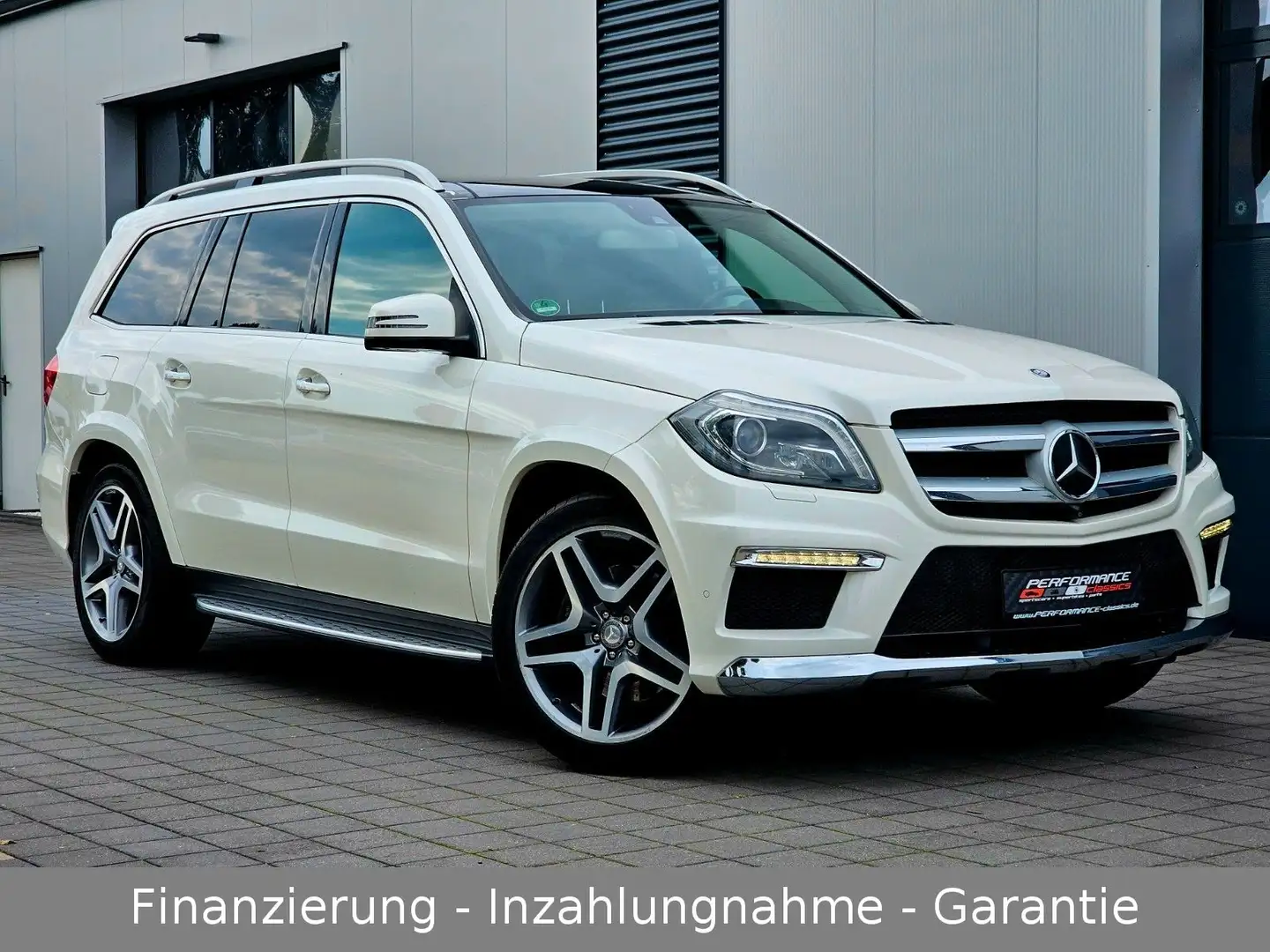 Mercedes-Benz GL 500 4Matic AMG Exclusive Pack 7-Sitzer H/K 21 Blanc - 1