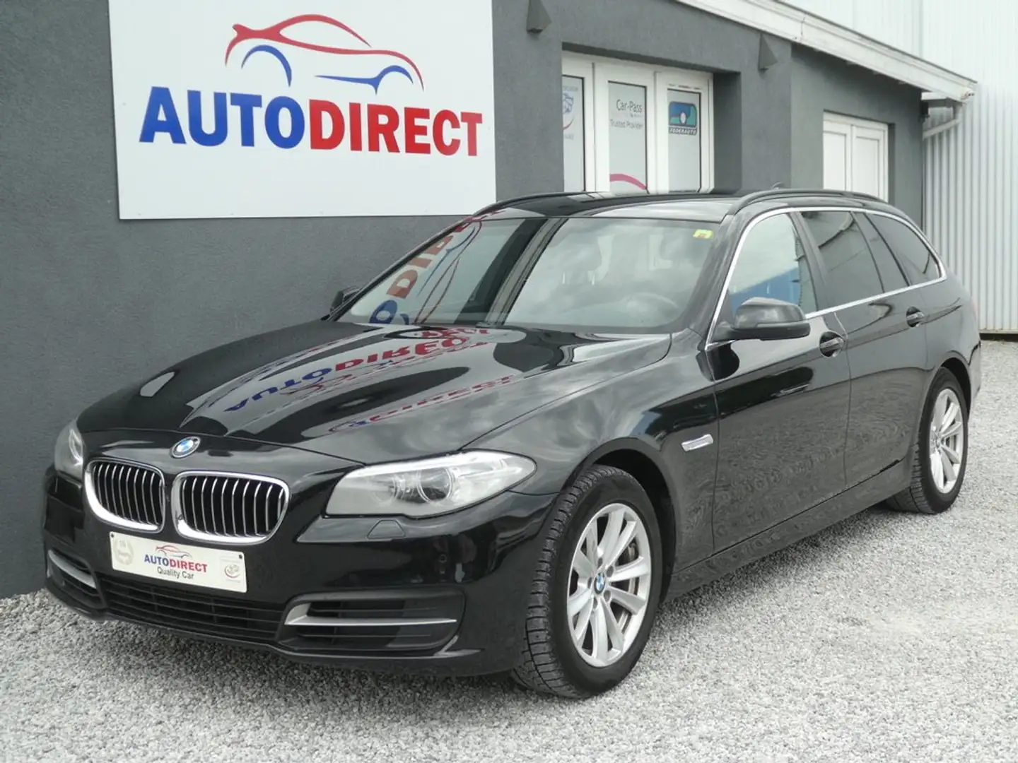 BMW 518 Touring AUTOMAAT Navi, Xenon, Bluetooth, PDC Noir - 1