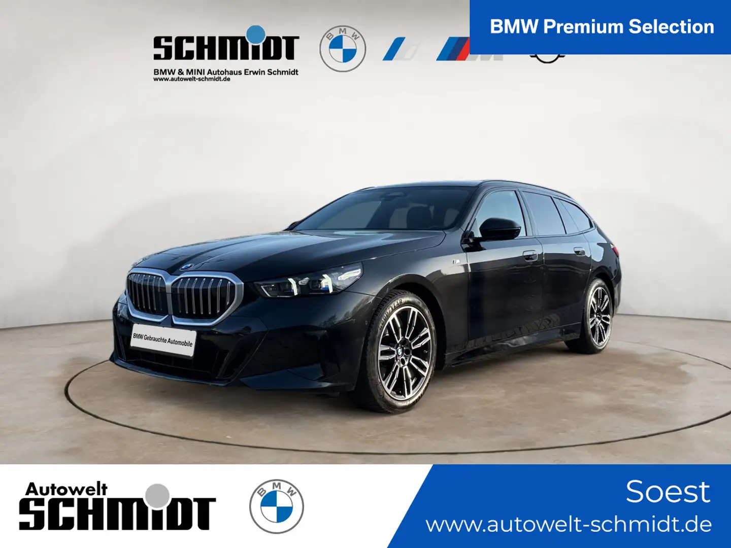 BMW 520 d xDrive Touring M Sport+GARANTIE-bis-04.2030 Schwarz - 1