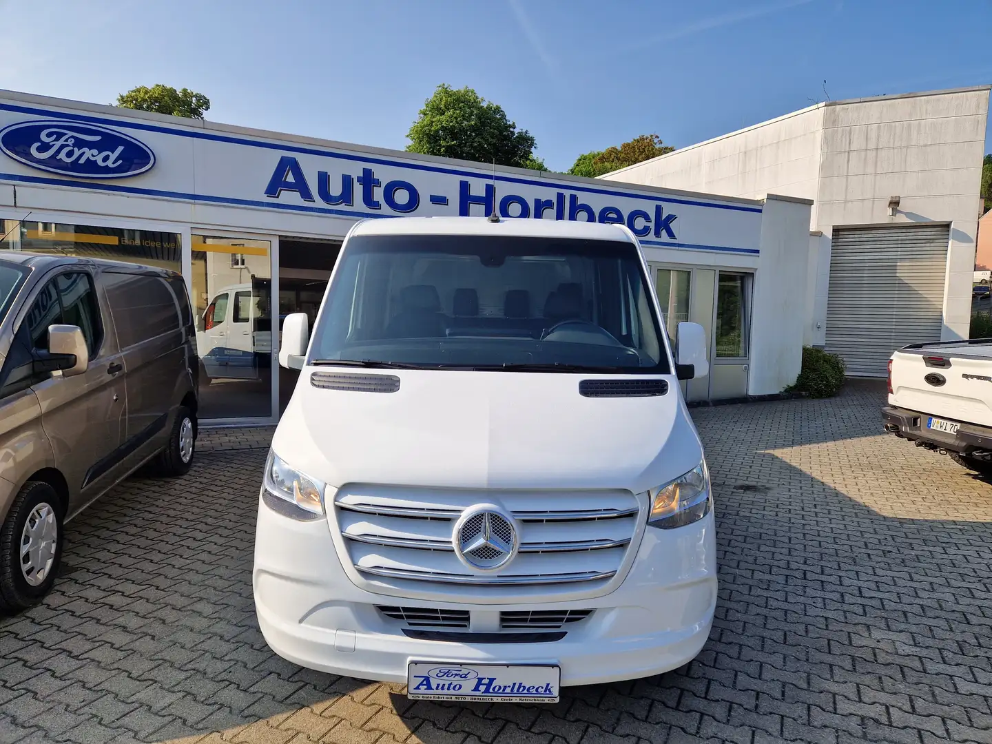 Mercedes-Benz Sprinter Doppelkab. Pritsche Weiß - 2