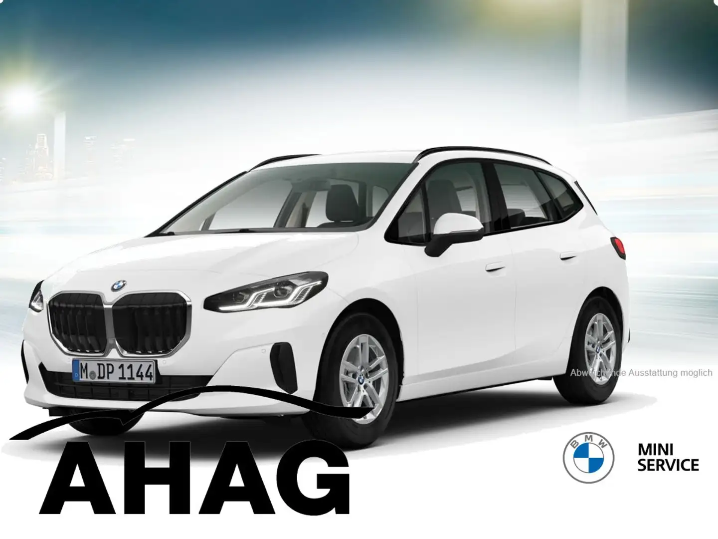 BMW 218 d Active Tourer Steptronic DCT Komfortzugang Weiß - 2