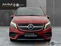 Mercedes-Benz V 300 d AMG Line AVANTGARDE 4MATIC lang Red - thumbnail 3
