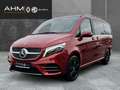 Mercedes-Benz V 300 d AMG Line AVANTGARDE 4MATIC lang Red - thumbnail 1