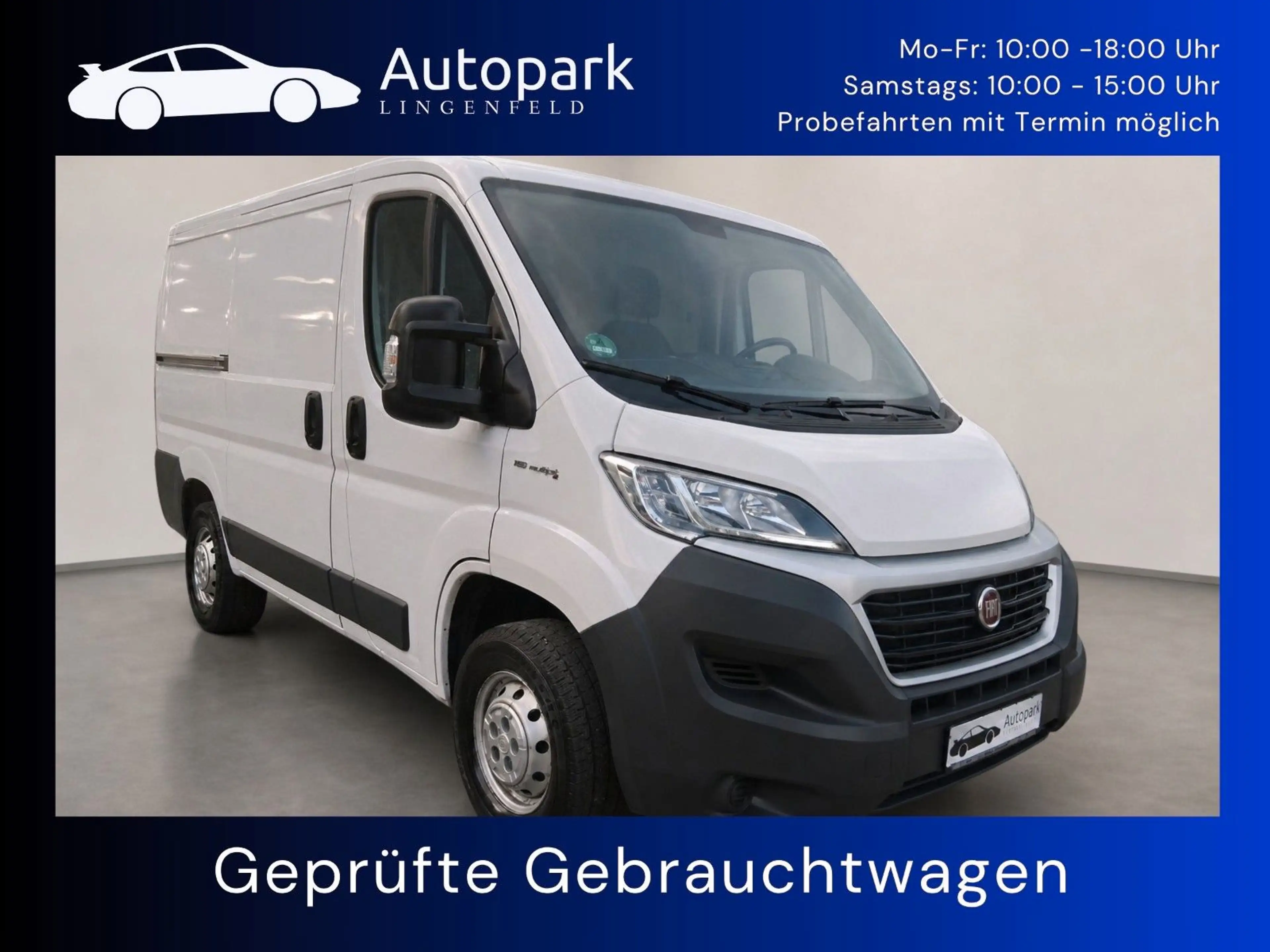 Fiat Ducato 115 L1H1 | 1.Hand | Euro 6 | HU NEU | — photo 2