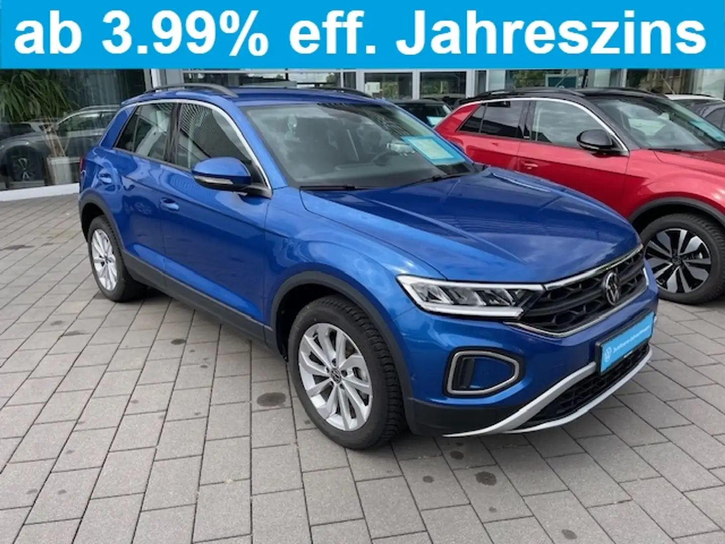 Volkswagen T-Roc 1.5 TSI Navi LED ACC IQ drive digitales Cockpit 2 Blau - 2