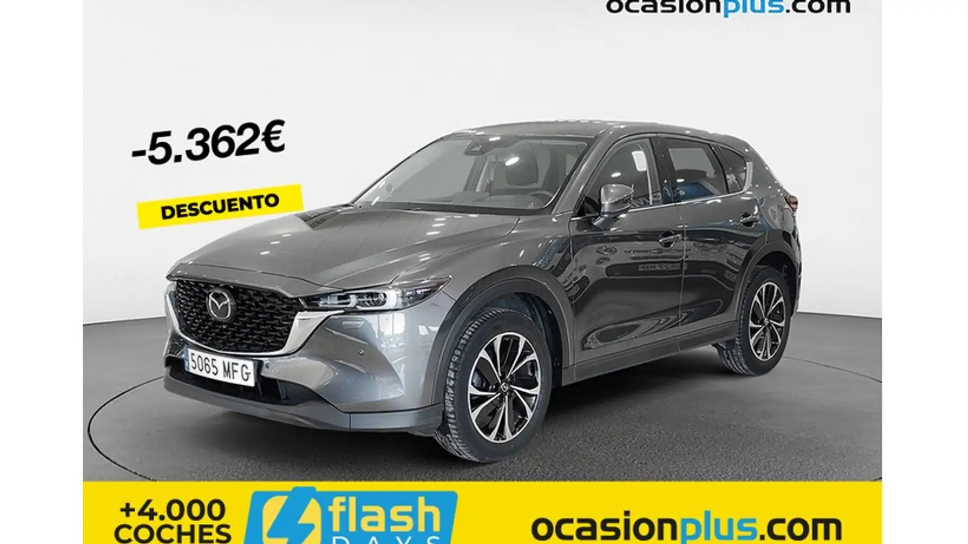 Mazda CX-5 2.0 Skyactiv-G Zenith 2WD Aut. 121kW Gris - 1
