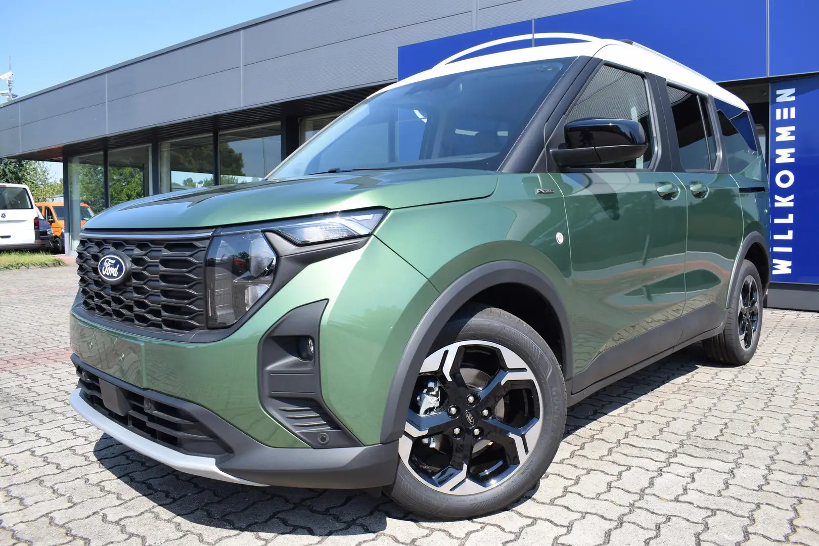Ford Tourneo Courier Active PDC Kamera SHZ ALU NAVI Vert - 1